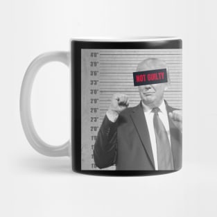 Trump mugshot not guilty Mug